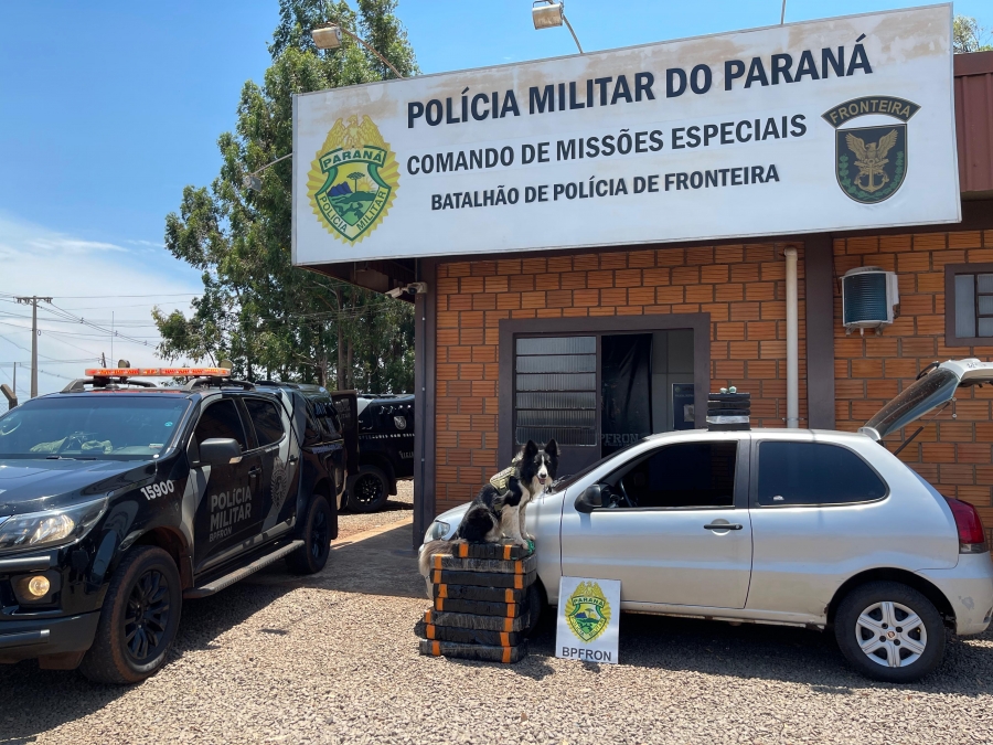 BPFron realiza grandes apreensões de maconha em Marechal Rondon e Pato Bragado