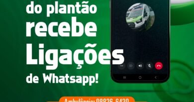 card – plantão atende ligação de whatsapp