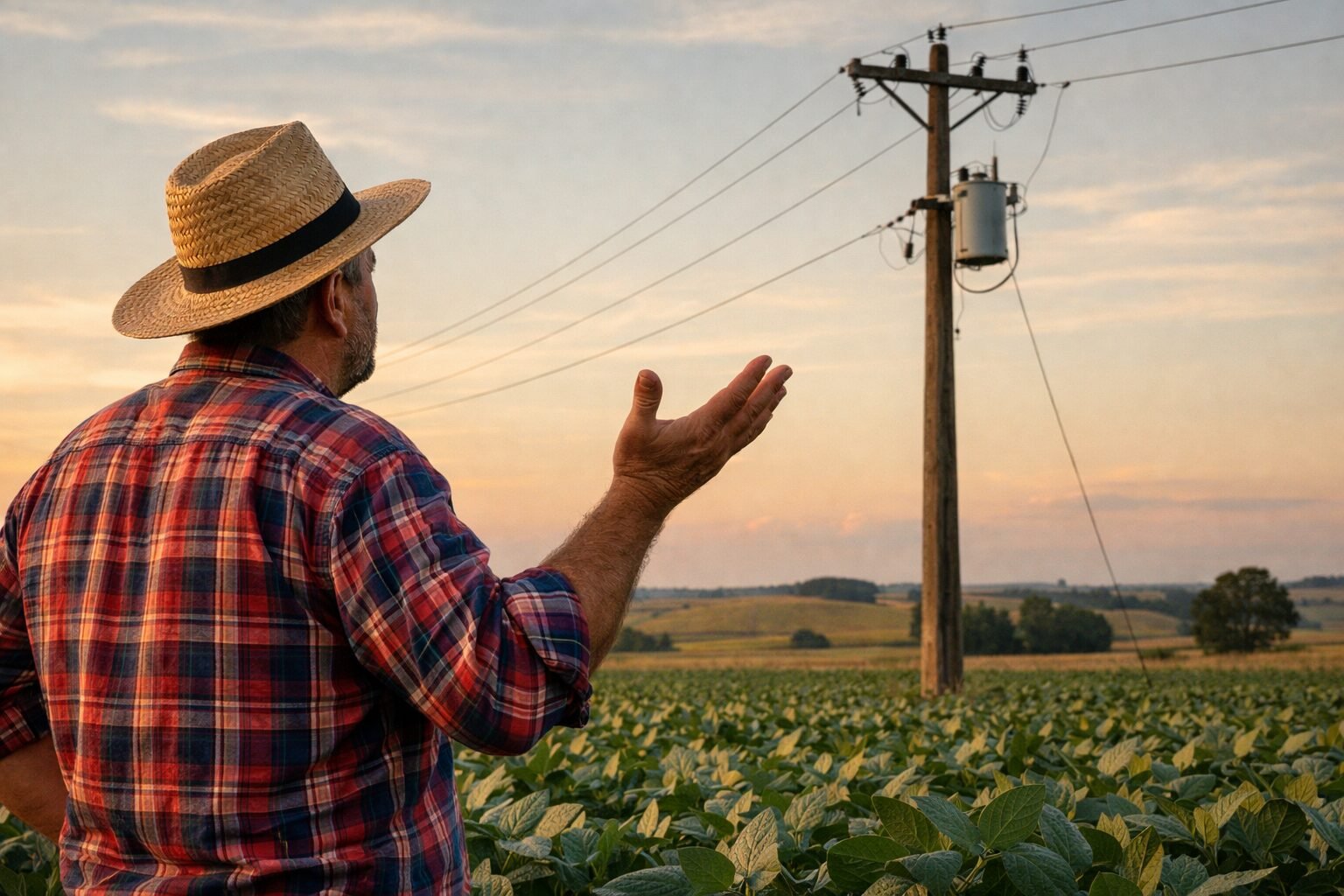 Produtores rurais do interior de Toledo relatam prejuízos após interrupções de energia elétrica