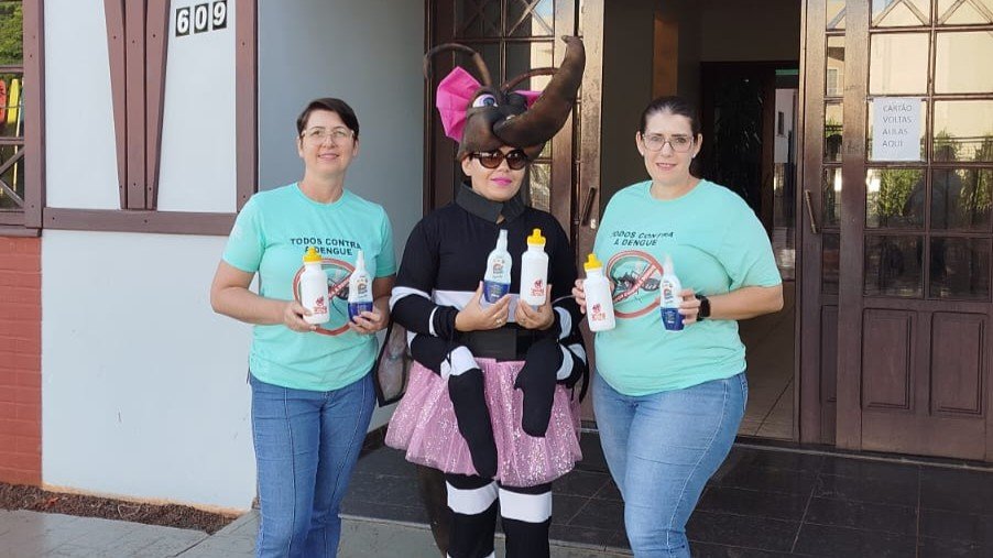 Programa Saúde na Escola 2026 tem início em Quatro Pontes com ações educativas e distribuição de repelentes