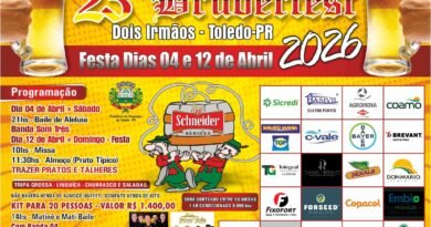 Dois Irmãos se prepara para celebrar a 23ª Brüderfest, uma das festas mais tradicionais do interior de Toledo Sem título