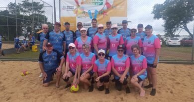 Vôlei da 3° idade - Festival de Verão Guaíra2