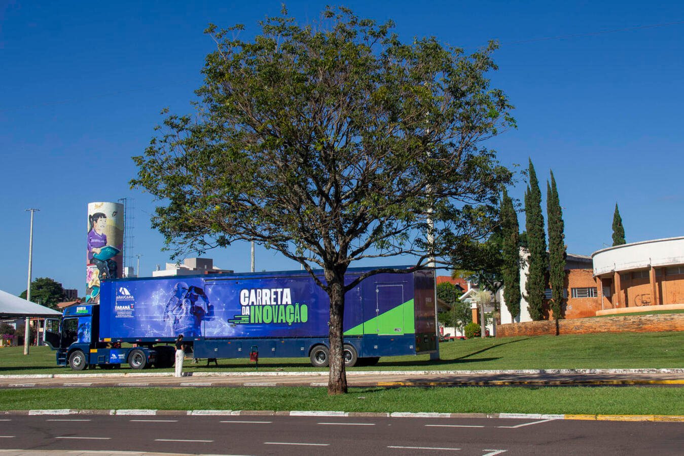 Carreta da Inovação chega ao Parque Ecológico Diva Paim Barth em Toledo