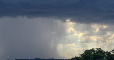 Tempestades com altos volumes de chuva atingem o Paraná no fim de semana, prevê o Simepar São José dos Pinhais, 24 de fevereiro de 2025 - Chuva no horizonte.