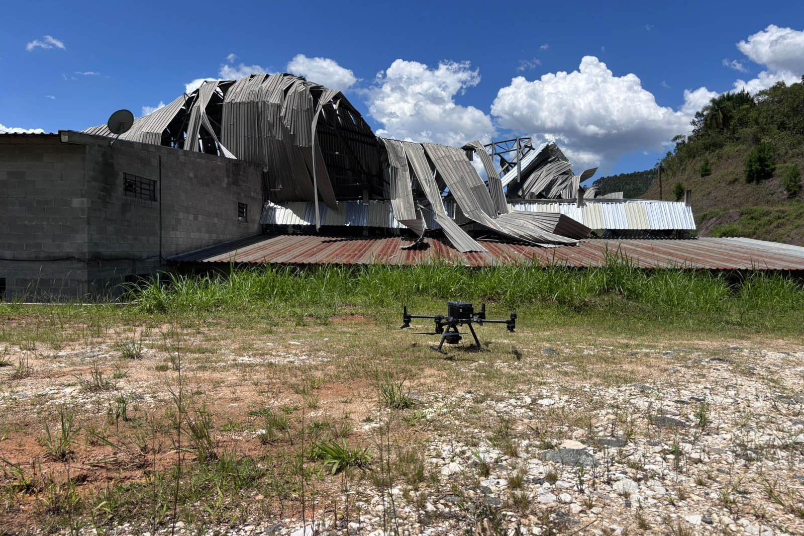 Downburst: Simepar detalha fenômeno que atingiu Campina Grande do Sul e Maripá