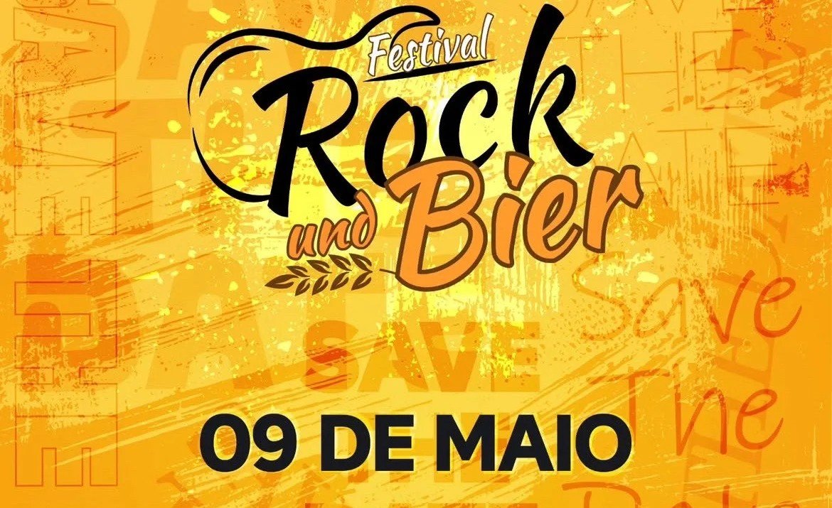 Festival Rock und Bier acontece no dia 9 de maio com grandes atrações musicais