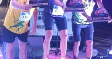 CIRCUITO AMOP de CORRIDAS de RUA - pódium