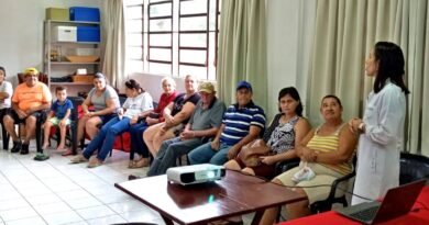 Encontros sobre autocuidado são realizados com grupos do PAIF em Quatro Pontes (2)