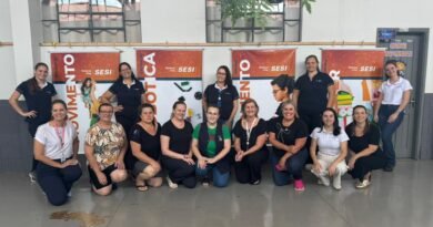 Escola Dona Leopoldina firma parceria educacional com o SESI para o ano letivo de 2026 Equipes Pedagógicas do Sesi e da secretaria municipal de educação