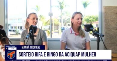 ACIQUAP Mulher promove rifa e anuncia vencedores ao vivo na Tropical Fm Sem título