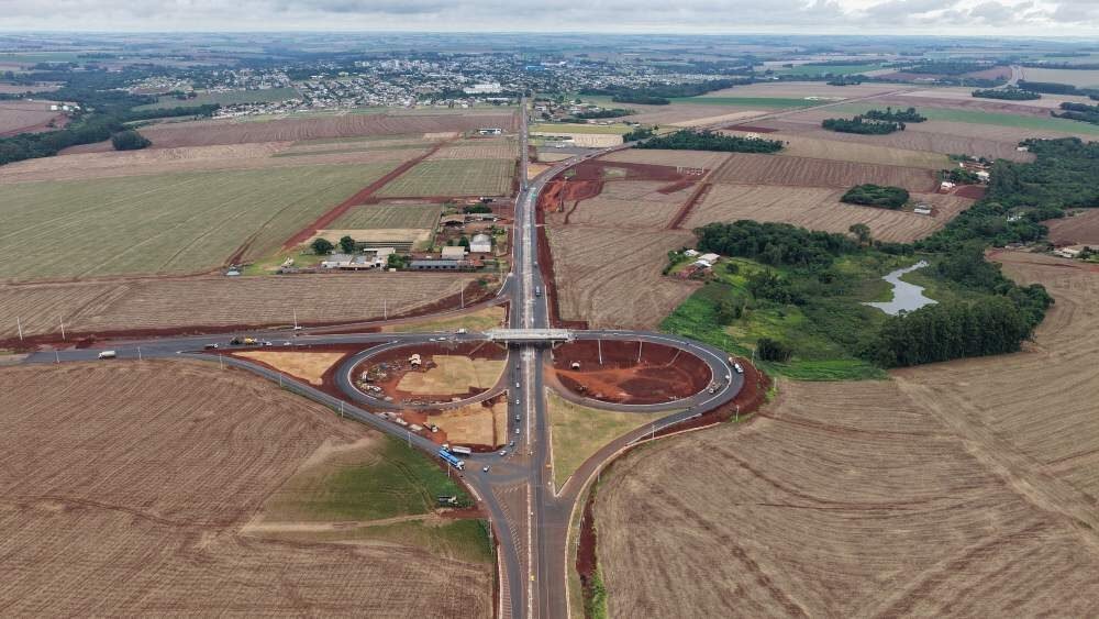 Governador Ratinho Junior inaugura Contorno de Palotina nesta sexta-feira