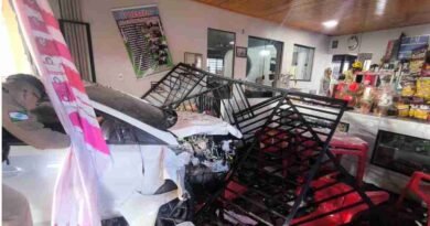 Motociclista tem perna amputada após ser arrastado por 40 metros por carro e parar dentro de mercearia em Cascavel 177574372769d7b2ef066fb