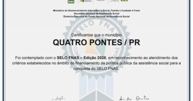 Certificado Selo FNAS-2025 – FNAS