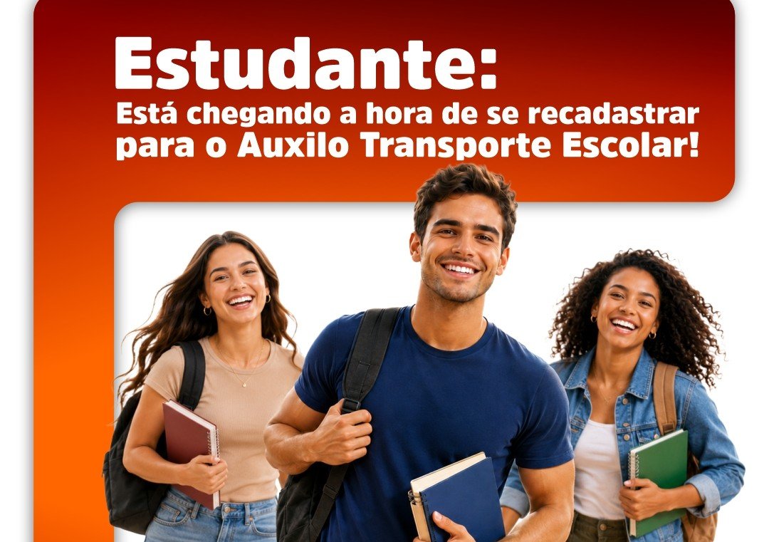 Recadastramento do auxílio transporte escolar para universitários e técnicos começa em junho em Quatro Pontes