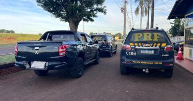PRF recupera caminhonete furtada entre Quatro Pontes e Marechal Rondon e evita tragédia com veículo desgovernado image