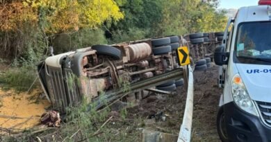 Motorista morre preso às ferragens em acidente na BR-163 entre Mercedes e Guaíra image