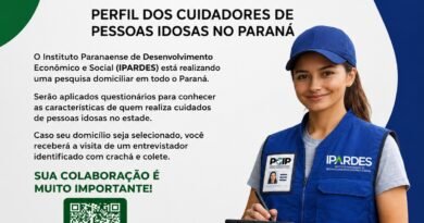 IPARDES realiza pesquisa para conhecer o perfil dos cuidadores de pessoas idosas no Paraná pcip pesquisa