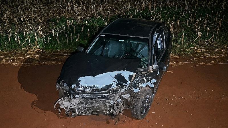 Carro de Toledo invade pista em ultrapassagem proibida e provoca acidente com duas mortes na BR-277