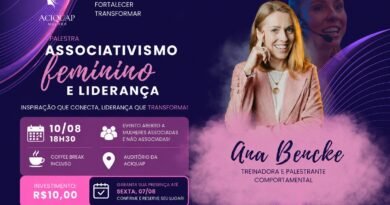 Associativismo feminino e liderança serão tema de palestra promovida pela ACIQUAP Mulher em Quatro Pontes 287a74fc-5c36-48eb-aa6a-5b111bda6cdc