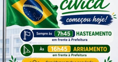 Semana Cívica começa em Quatro Pontes com programação voltada ao patriotismo e à cidadania Card Semana civica