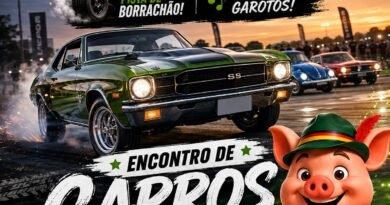 Encontro de Carros Antigos e Preparados integra programação da Expo Quatro Pontes 2026 Carros antigos