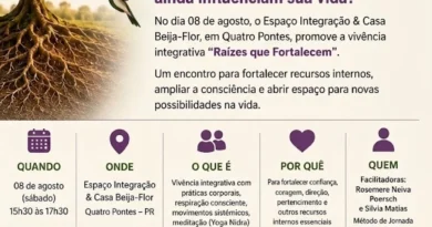 Relação com o pai é tema de vivência integrativa em Quatro Pontes neste sábado image-a4