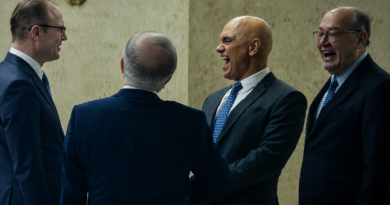 Foto de ministros do STF rindo em meio à crise do Caso Master é interpretada nas redes como símbolo de deboche e impunidade 092F325F-AA98-46E0-8074-ECC62A0CF26F