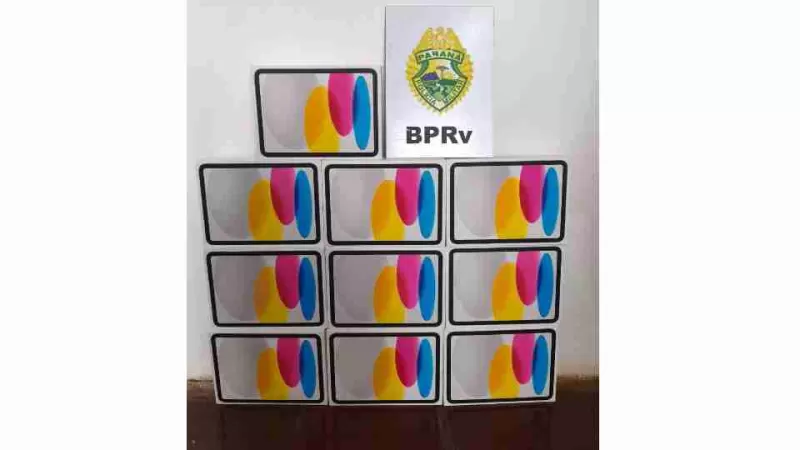 Tablets trazidos do Paraguai são apreendidos em ônibus na PR-585 em Toledo