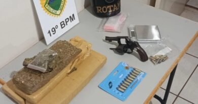 PM apreende mais de 3 kg de maconha e revólver carregado em residência de Toledo 56aa141a52d15f_6aa13ed0b5944_z_medium__1_