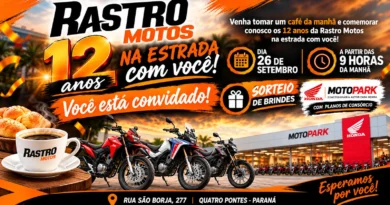 Rastro Motos celebra 12 anos com café da manhã e sorteio de brindes neste sábado em Quatro Pontes ChatGPT-Image-25-de-set.-de-2026-14_35_09