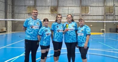 Quatro Pontes conquista 4º lugar na peteca masculina em etapa do Circuito Oeste JIIDO EDIT Circuido Oeste de Modalidades JIIDO.