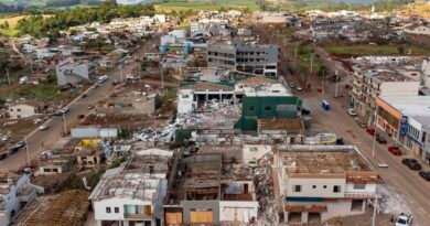 Polícia e MP investigam desvio de donativos às vítimas de tornado em Rio Bonito do Iguaçu Rio Bonito do Iguaçu, 12 de novembro de 2025.