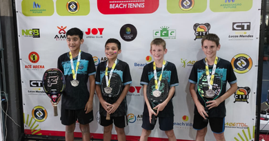Miami Beach Tennis de Quatro Pontes conquista o vice-campeonato no Interclubes Paranaense image
