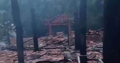Restaurante Celeiro é destruído por incêndio durante a madrugada em Vila Nova upscalemedia-transformed