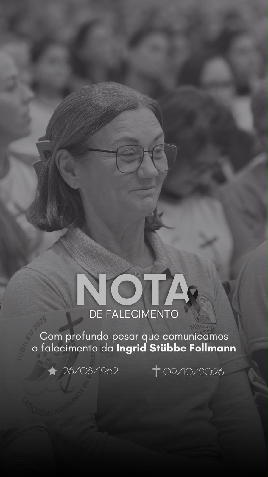 Ingrid Stubbe Follmann — Uma vida marcada pela simplicidade e pelo amor