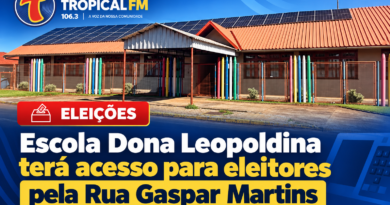 Eleitores de Quatro Pontes devem observar mudança no acesso à Escola Dona Leopoldina 96ACE891-2CA1-4DA2-8B1D-140B9487E316